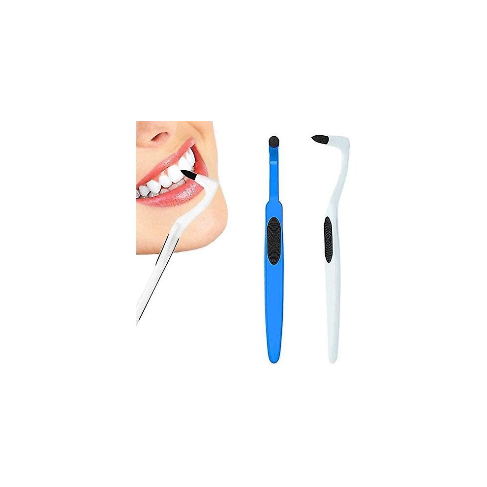 Remover Tooth Cleaning, Tooth Stain Eraser, Teeth Cleaning Kit Removes Plaque Impurities For Teeth, Teeth Polishing Tooth Stain Remover 2 Pcswhite And