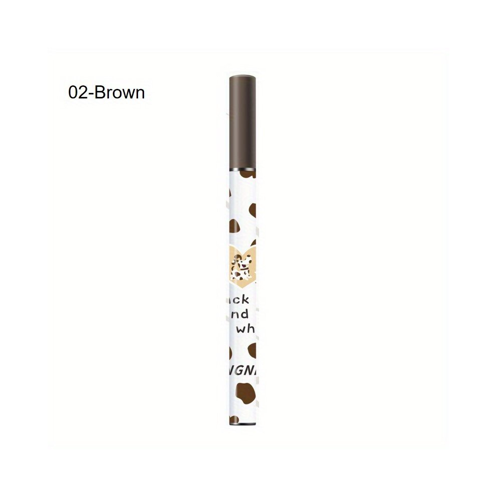 Multicoloured Long Lasting Smudge Proof Fast Drying Eyeliner Pen For Eyelid Brightening And Eyeshadow Makeup