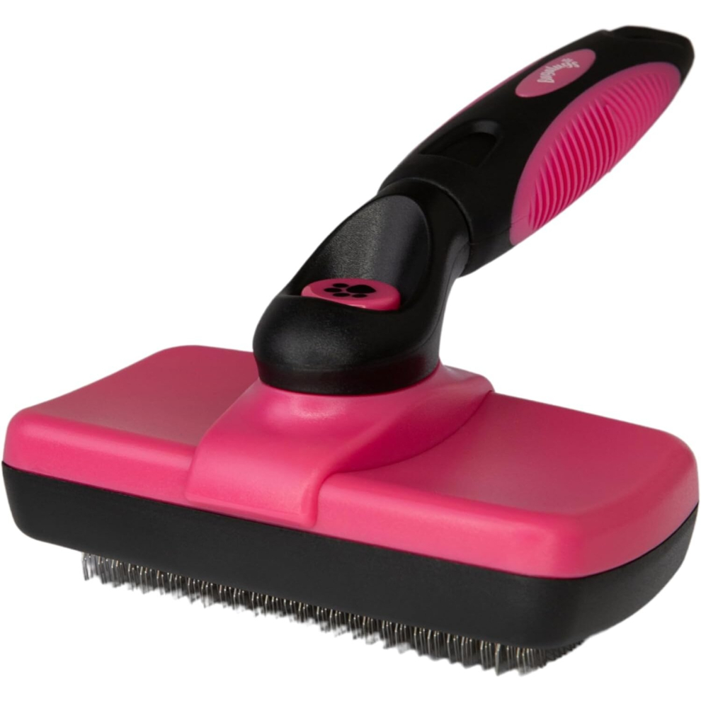 Bugalugs Slicker Dog Brush For Cats, Dogs & Pets, Dog Grooming Brush For Short, Medium & Long Hair. Slicker Brush Deshedding Brush For Dogs