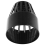 SPARES2GO 110mm Vent Terminal Soil Pipe Drain Stack System Ring Seal Bird Roof Cage (Black) 6