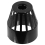 SPARES2GO 110mm Vent Terminal Soil Pipe Drain Stack System Ring Seal Bird Roof Cage (Black) 1