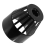 SPARES2GO 110mm Vent Terminal Soil Pipe Drain Stack System Ring Seal Bird Roof Cage (Black) 12