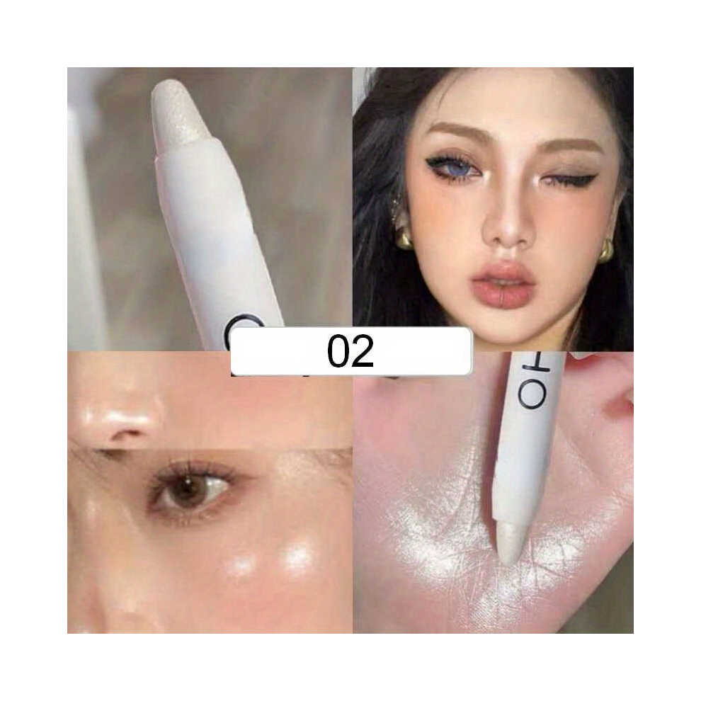 Multicoloured Eyeliner Pen Glitter Eyeshadow Stick Eyeliner Pen Makeup Brighten Eyelid Under Crease Makeup Pen