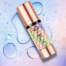 1pc Three Rainbow Contouring Isolation Cream Invisible Pore Primer Correcting Frontal Serum Face Makeup Primer Base Isolation Cream