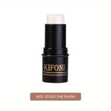 Waterproof 3D Highlighter Stick for Contouring Brightening and Light Bronzing Long Lasting and Smooth Application