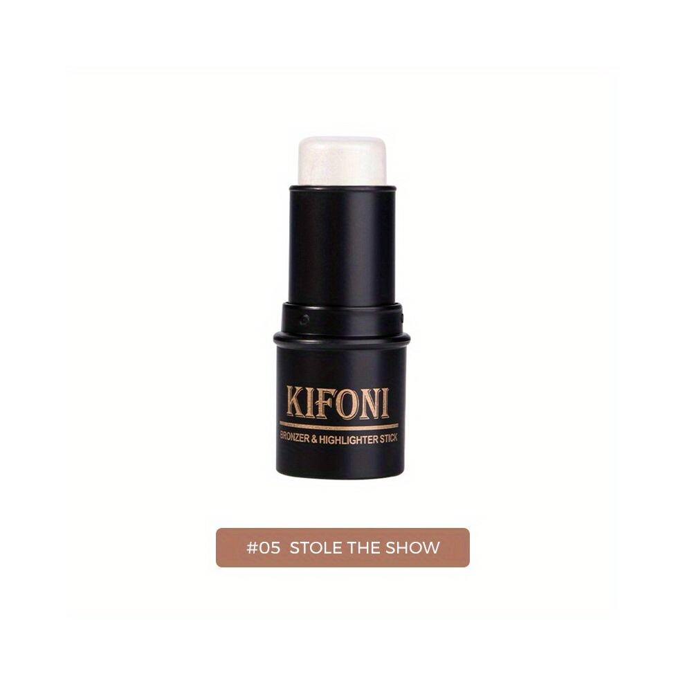Multicoloured Waterproof 3D Highlighter Stick For Contouring Brightening And Light Bronzing Long Lasting And Smooth Application