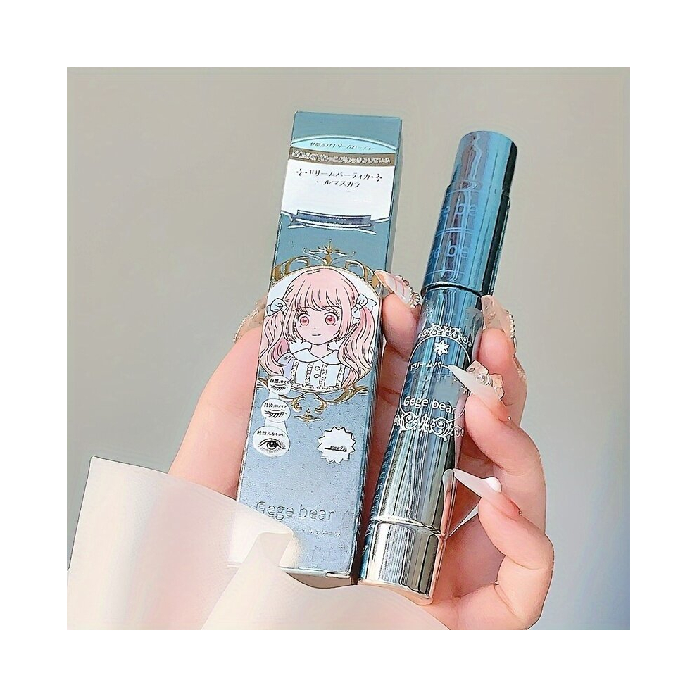 Multicoloured Long Lasting Fiber Mascara For Natural Smudge Proof Curling And Holding Eyelashes