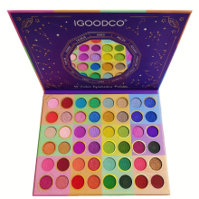 48 Colors Eyeshadow Palette 12 Constellation Pattern Womens Face Correcting Makeup Palette Cosplay Party Daily Makeup Palette Rainbow Multicolor Make