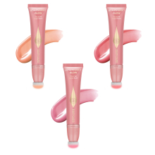 3pcs Makeup Set Liquid Blush Natural Pearly Matte Blush With Sponge Applicator For Beginner Berry Tone Makeup Set