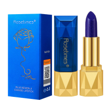 Changing Lipstick Magic Temperature Changing Colors Lipstick for Women purple Changed into Rose Pink Natural Waterproof Long Lasting Lip Moisturizer L