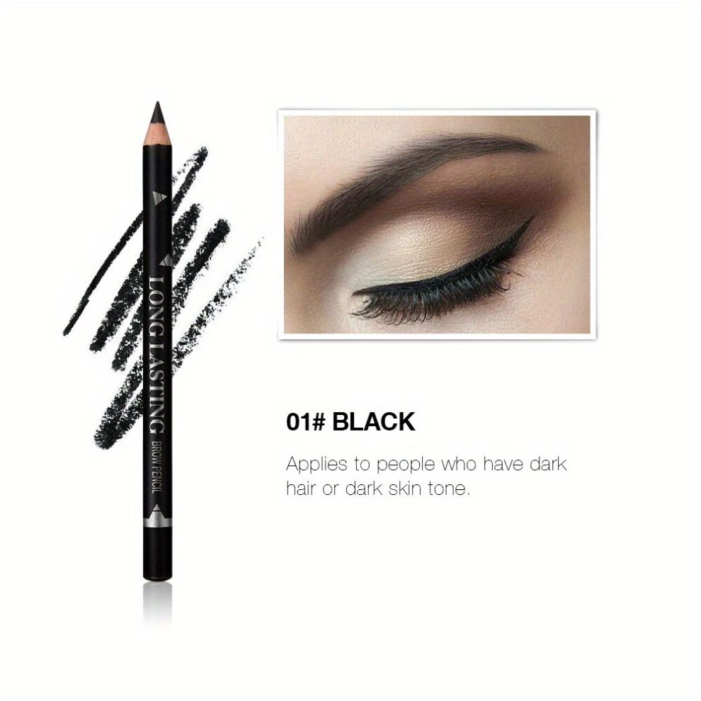 Multicoloured Long Lasting Waterproof Eyeliner Pen For Smudge Application And Perfect Eyebrow And Eyeliner Styling