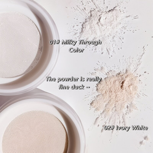 Xixi Fixed Makeup Setting Powder Control Waterproof Long Lasting Matte Makeup Finish Natural Ingredients 2