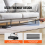 VEVOR VEVOR Carpet Sweeper Floor Sweeper Manual 7.87 in Sweeping Paths Non Electric 5