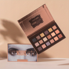 18 colors Long Lasting Glitter Matte Eyeshadow Palette with Delicate Texture and Changing Colors