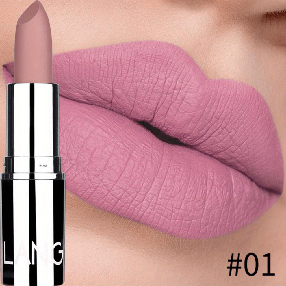 8 Matte Lipstick Matte Non Stick Cup Non Smudge Lip Glaze High Pigment Long Lasting