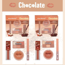 6 Makeup Set Eyeshadow powder Blush lip Gloss mascara Kit Portable Makeup Tool