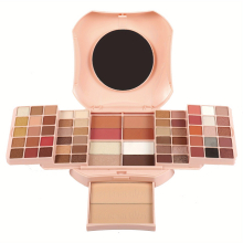 All in One Pink Princess Makeup Set Blush Highlighter Bronzer Face Powder and Eyeshadow Perfect for Any Occasion