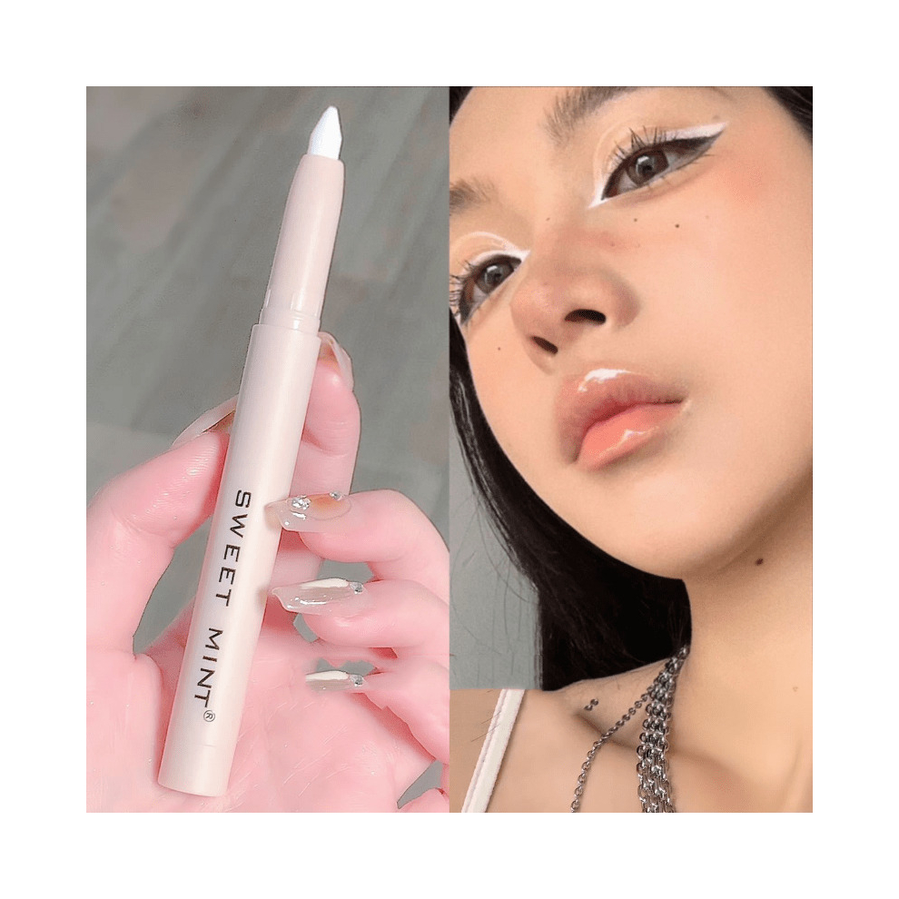 Multicoloured Eyelid Eyeliner Brightening Stick Swivel Eyeshadow Pen Highlighter Matte Pearly Eye Makeup Stick 6 Colors