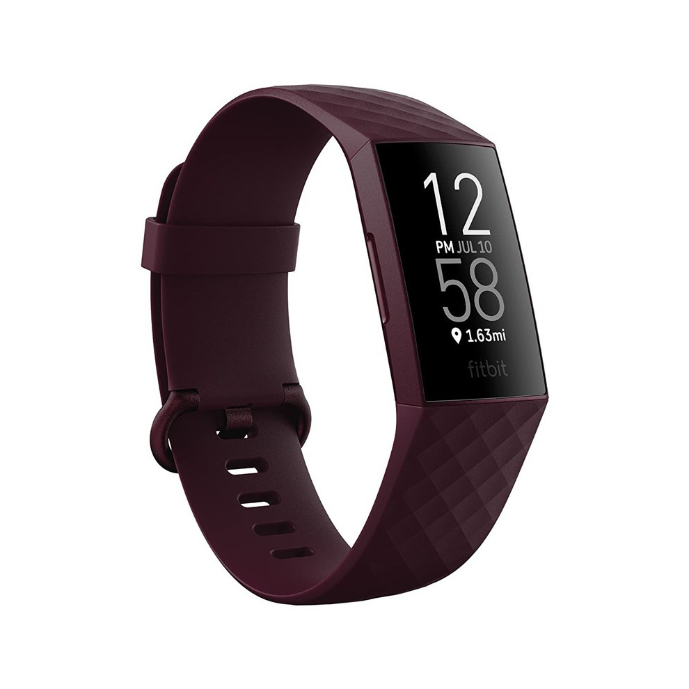 Smartwatch Fitbit Charge 4 ciferník červený 40mm remienok silikónový fitness náramok