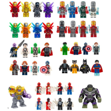 42pcs Marvel Avengers Super Heroes Mini Figures Dc Fit Lego Minifigures