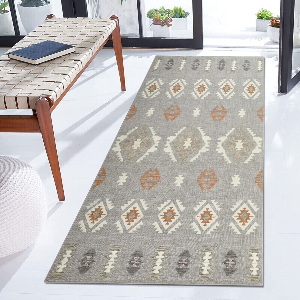 Oxford Homeware (60 X 220 Cm (2 Ft X 7 Ft 2 In)_Runner, Nova) Extra Large Rugs Printed Carpets Runner Rug & Door Mats Multicoloured