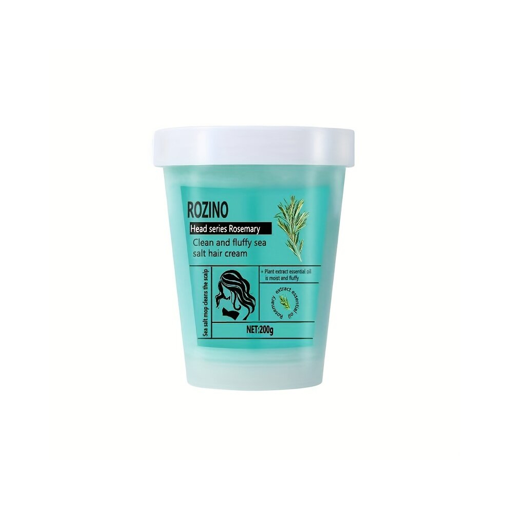 Multicoloured Rosemary Scalp Cleansing Scrub Contains Natural Rosemary Extract Control Cleansing Scalp Scrub Refreshing Sea Salt Shampoo
