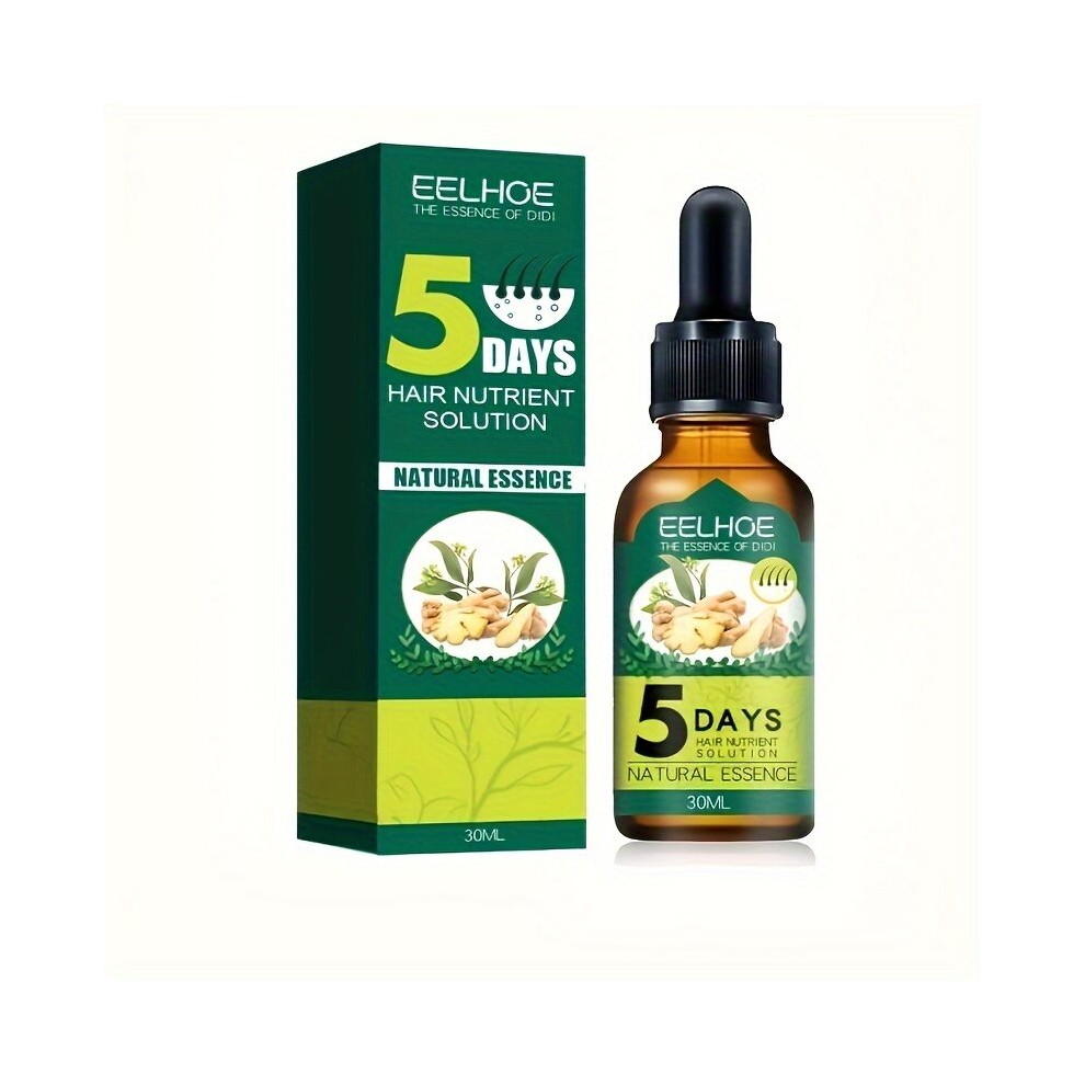 30ml Ginger Hair Care Essential Natural Essence for Hair Nutrition Repair Softening and Smoothing Dry Hair