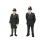 BACHMANN Policeman and Policewoman Figure Set 1