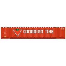 Walthers HO Scale 53' Singamas neumtico canadiense para contenedor con lado corrugado (rojo)