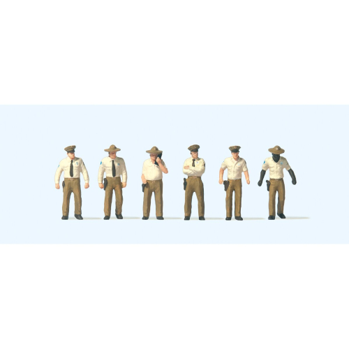 US Sheriff Deputies (6) Exclusive Figure Set