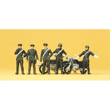 Carabinieri (5) & Motorcycles (2) Exclusive Figure Set