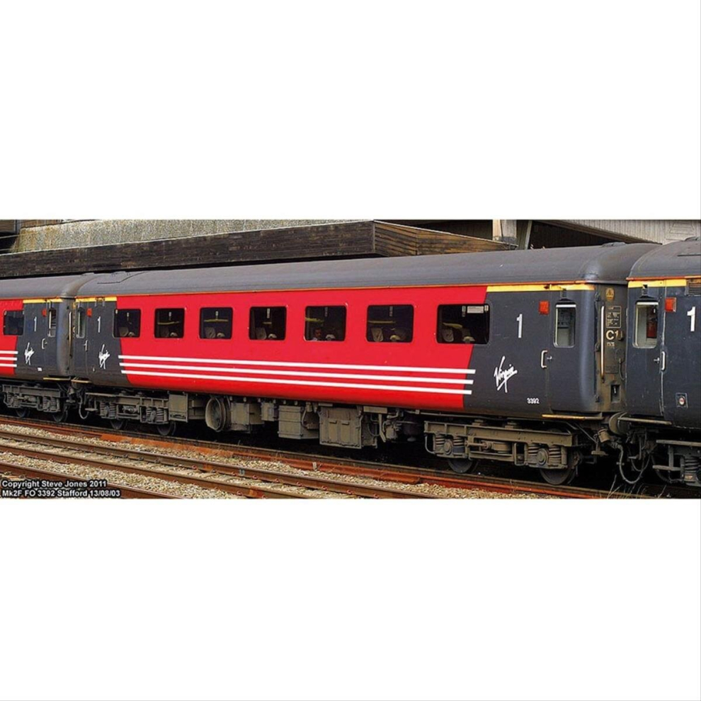 Bachmann Mk2f Fo 1St Class Coach Virgin Trains (Dcc-Fitted)