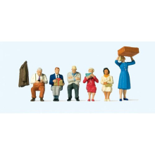 Passengers Seated (6) Figure Set