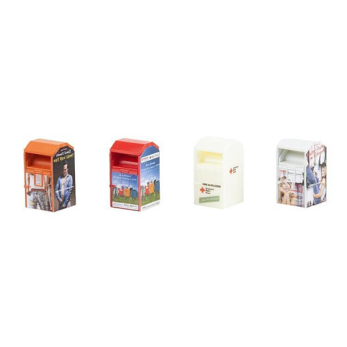 Clothes Recycling Containers (4) Kit V
