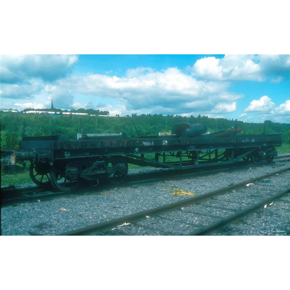 New Hornby Ymo Bogie Wagon Br Salmon