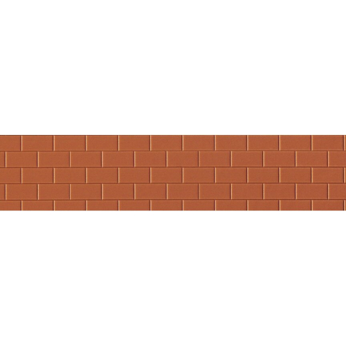 Floor Tiles Sheet Terracotta Rectangles 95x95mm (3)