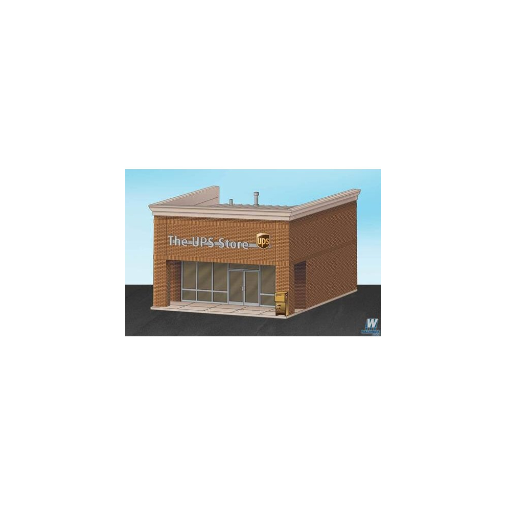 Walthers Cornerstone The Ups Store Kit