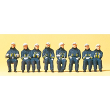 Seated Fire Crew (8) Exclusive Figure Set
