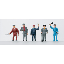 Railway Workers (5) Figure Set