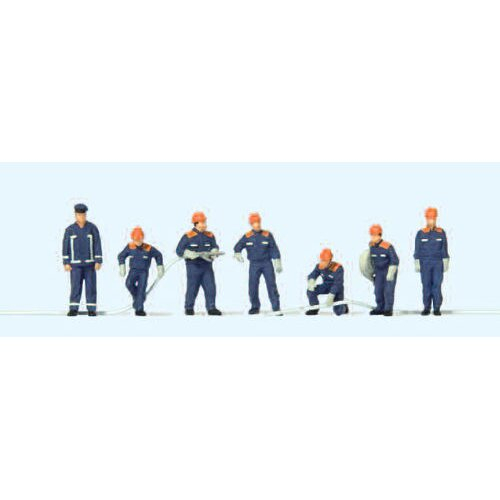Fire Brigade Cadets (7) Exclusive Figure Set