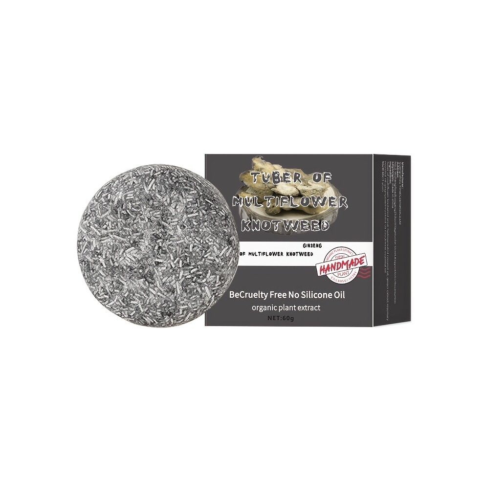 Multicoloured Polygonum Multiflorum Shampoo Soap Clean Scalp Control Moisturizing Hair Refreshing Hair Not Sticky Soft And Fluffy Hair Care Soap