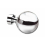 (Chrome) 28mm Sphere style Curtain Pole Finials Pack of 2 1