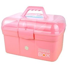 2 Layer Nail Polish Display Stand Cosmetic Organizers Varnish Display Rack Organizer Storage Tool Redmiter@