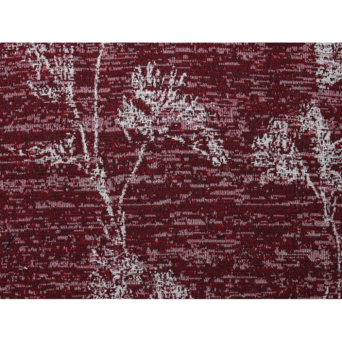 Minerva Woven Tapestry Fabric Wine - per metre