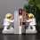 Side Pushing Astronaut Bookends Set, Decorative Home Office Decor 1