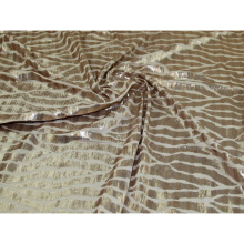 Minerva Sequin Jersey Stretch Knit Fabric Cream & Gold - per metre