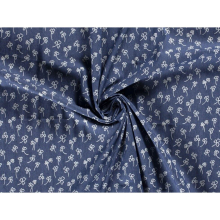 Minerva Stretch Woven Denim Fabric Blue - per metre