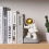 Side Pushing Astronaut Bookends Set, Decorative Home Office Decor 3