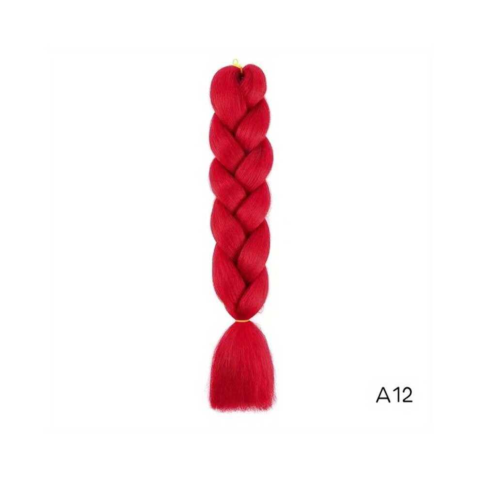 Synthetic Jumbo Braiding Hair Extension Heat Resistant Fiber Ombre Twist Braiding Hair Extension For Women Girls
