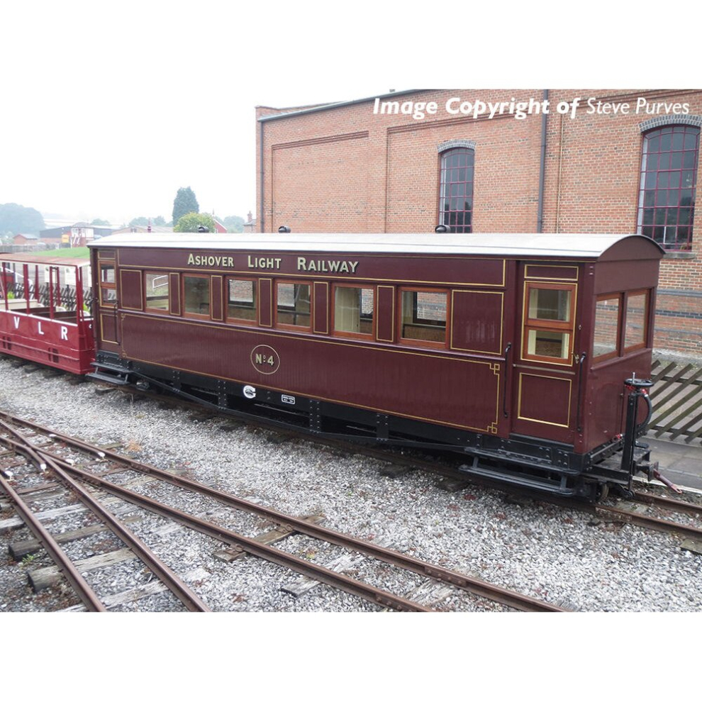 Bogie Coach Ashover Railway Crimson